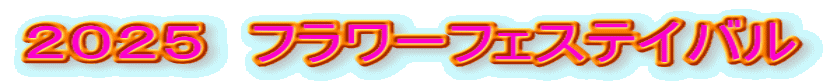 ２０２５　フラワーフェステイバル 